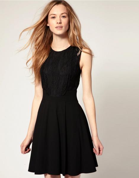 Lace Open Back Dress Slim Sleeveless Dress