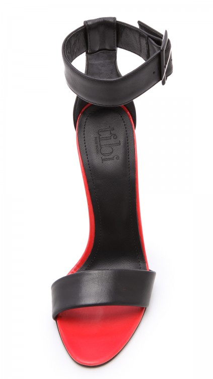 Tibi Carine Ankle Strap Sandals