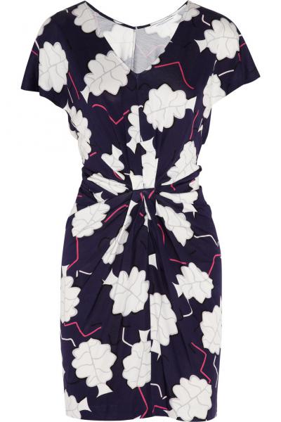 DIANE VON FURSTENBERG Nobuko printed silk-jersey dress