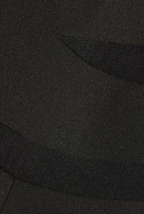 ELIZABETH AND JAMES Andi sheer-paneled jersey mini dress