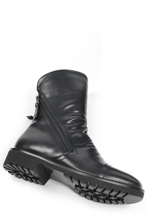 Soft Leather Ankle Boots