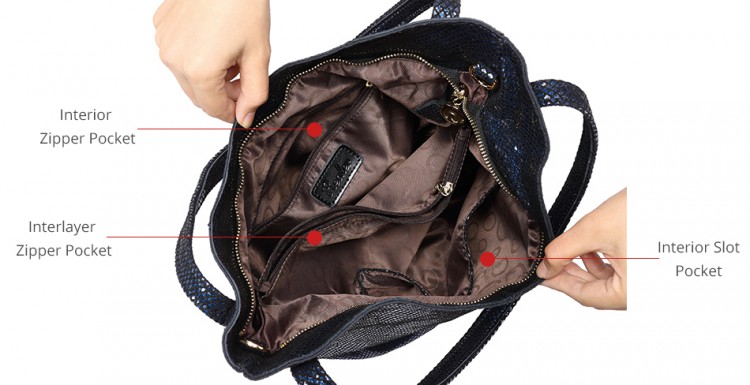 REALER Genuine Leather Hobo bag