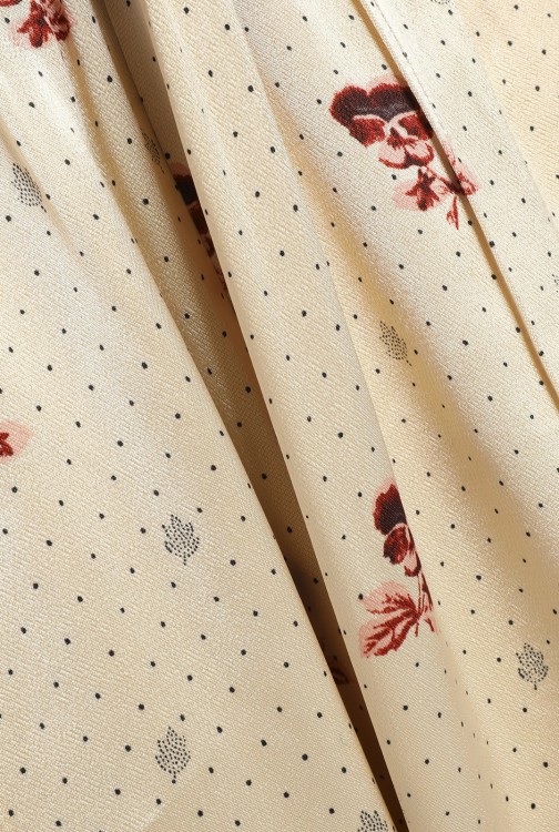 GANNI Satin-crepe culottes