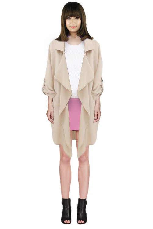 [NWOT] バッドウィング カジュアル トレンチコート