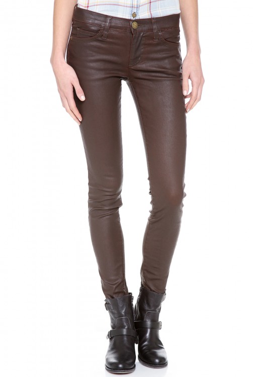 Current/Elliott アンクル スキニー コートジーンズ