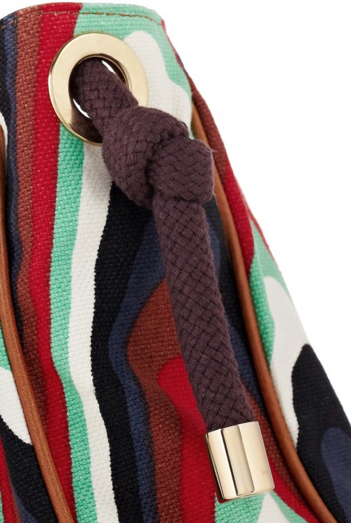 M MISSONI Printed canvas shoulder bag