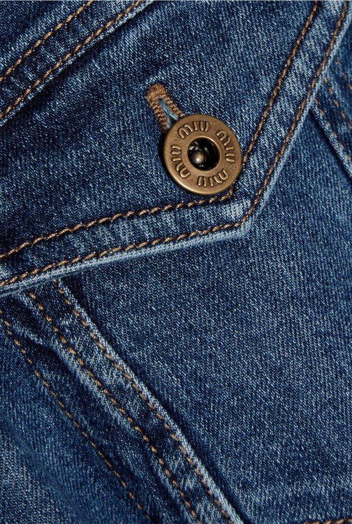 MIU MIU Denim mini dress