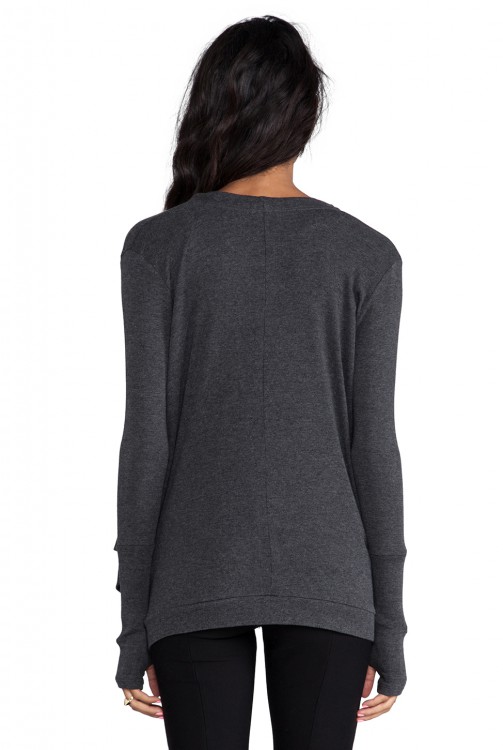 ドラン　ドレープフロントカーディガン