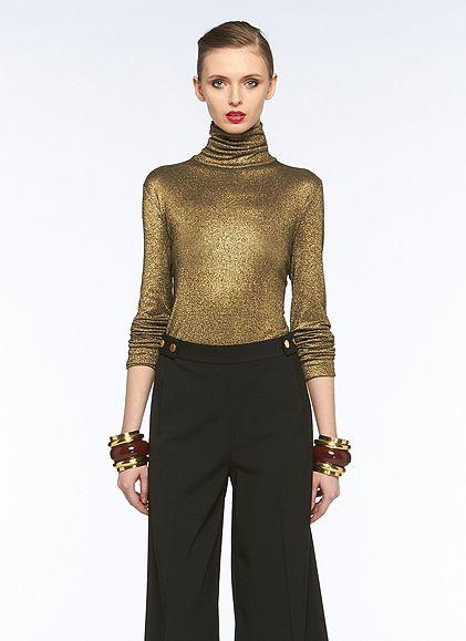 ダイアンフォンファステンバーグ　エニオラ ゴールド　トップ