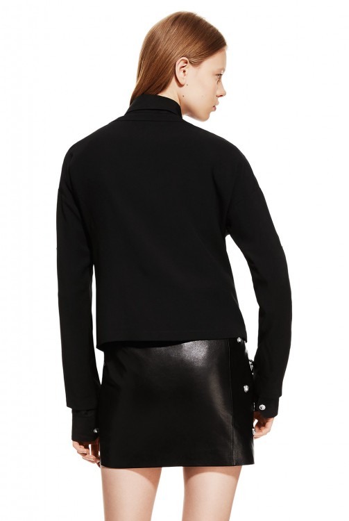 VERSUS Studded Lion Head Top