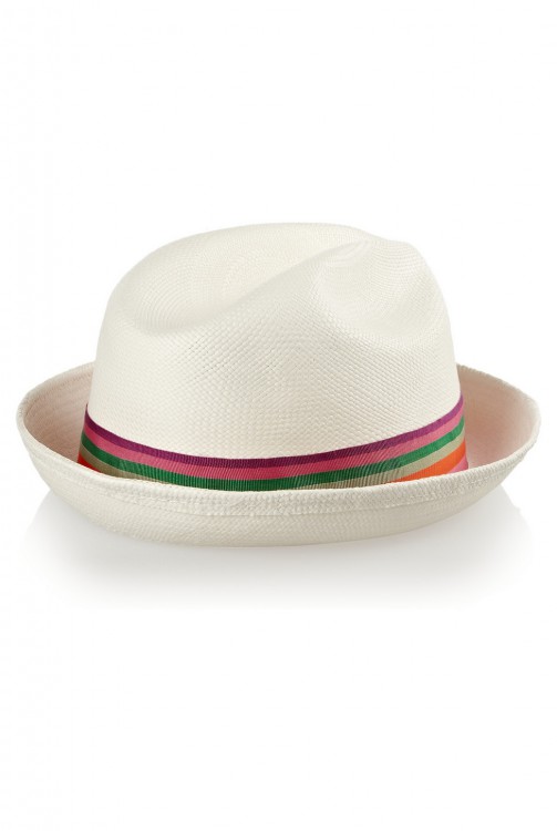 SENSI STUDIO Toquilla straw trilby