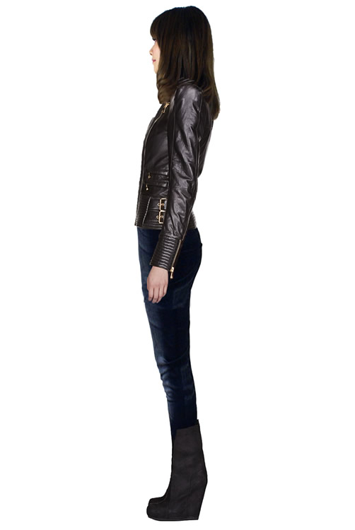 [NWOT]  Vintage Denim Printed Black Leggings