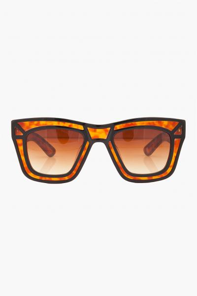 KSUBI  rectangular skeleton sunglasses