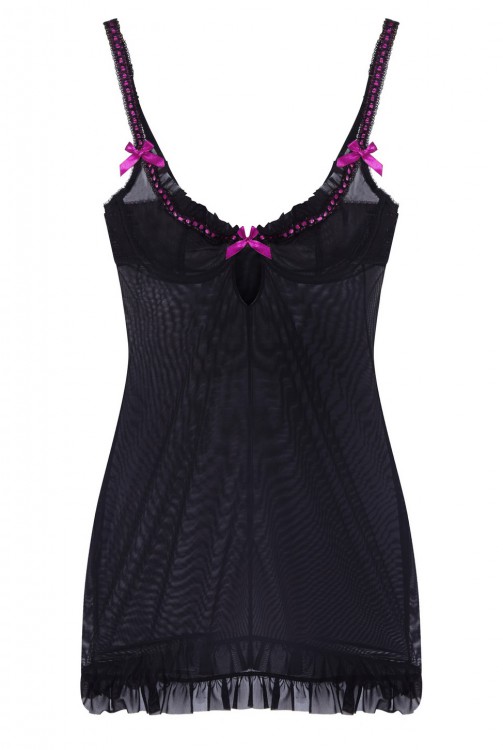 L'AGENT BY AGENT PROVOCATEUR Isi stretch-tulle underwired slip