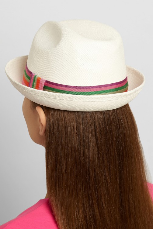SENSI STUDIO Toquilla straw trilby