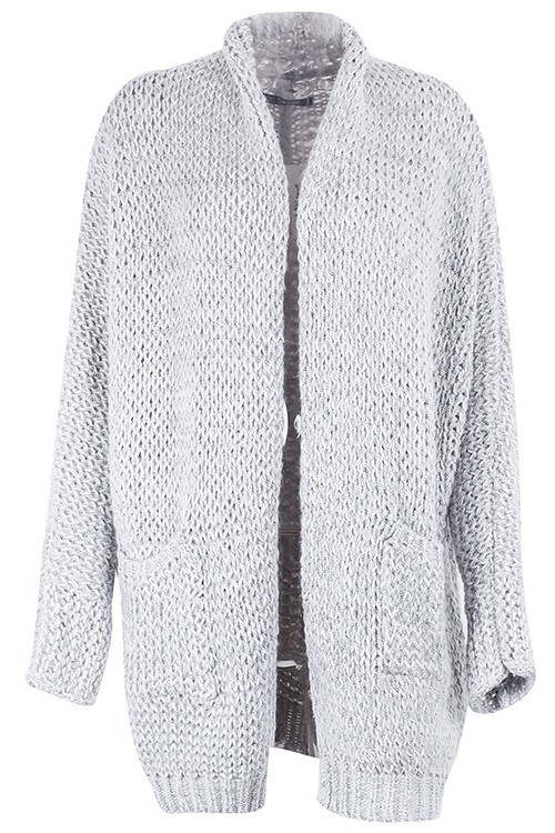 ロング ニット カーディガン