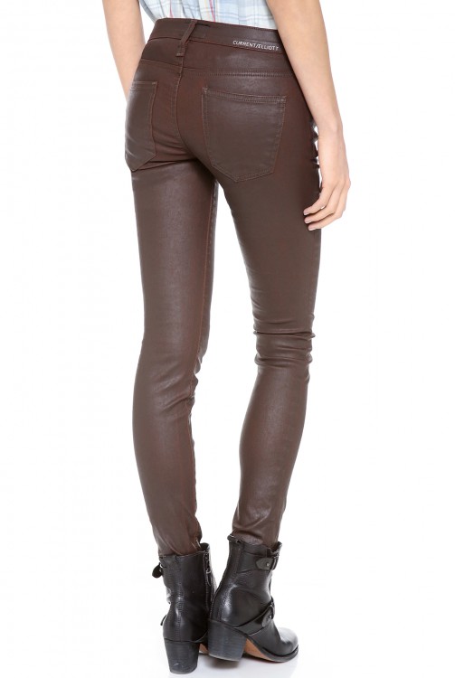 Current/Elliott アンクル スキニー コートジーンズ