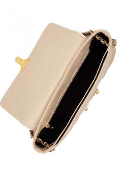 マークジェイコブス　 ラージ·シングルキルトレザーショルダーバッグ