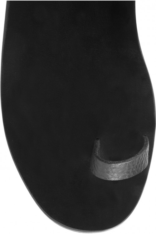 MICHAEL KORS Textured-leather sandals