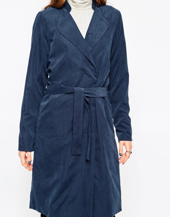 Noisy May Long Trench Coat