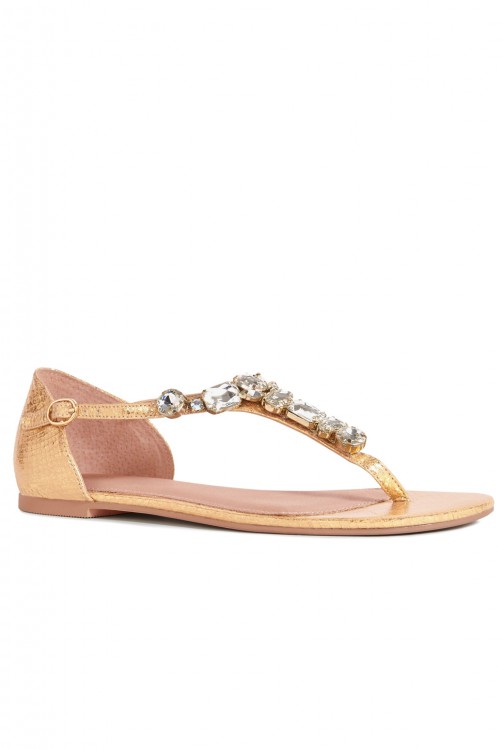 NEXT Jewel Toe Thong Sandals