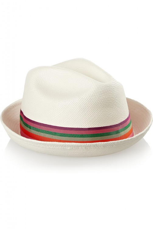 SENSI STUDIO Toquilla straw trilby