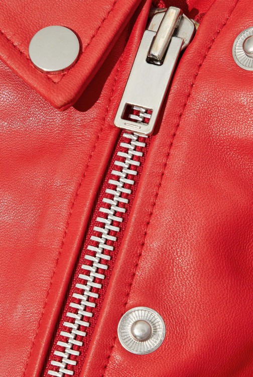 W118 BY WALTER BAKER Liz leather biker jacket