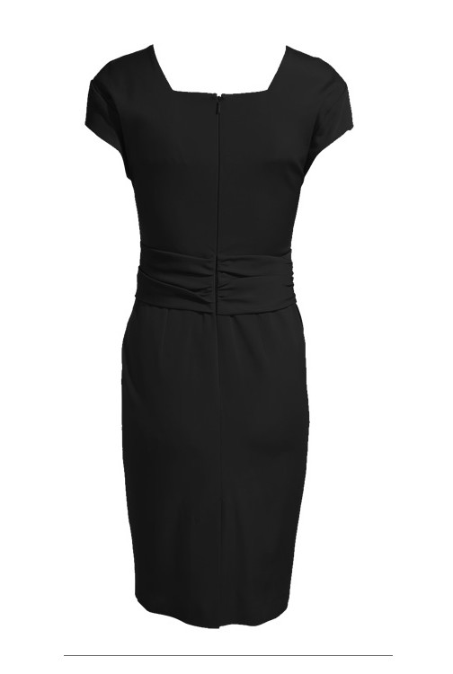 [NWOT] ショートスリーブ　フォルド デザイン フォーマル ドレス