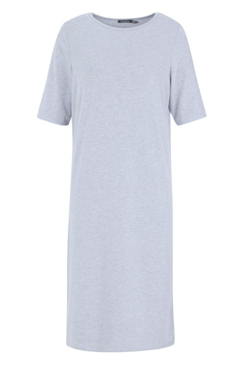 Split Midi T-Shirt Dress