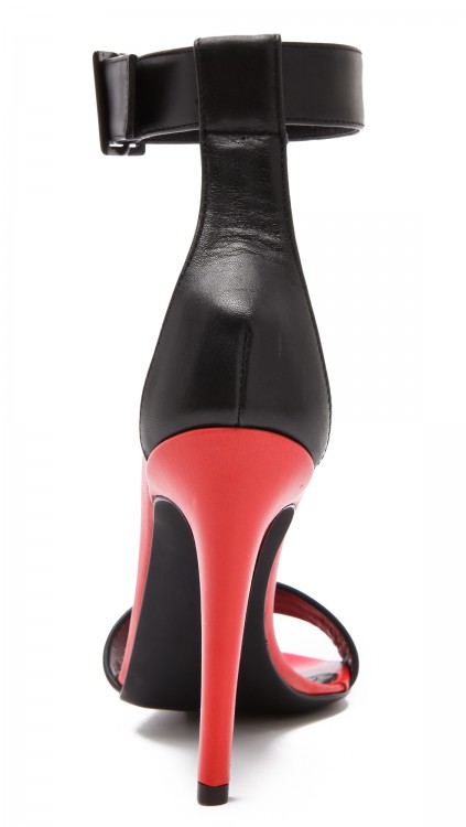 Tibi Carine Ankle Strap Sandals