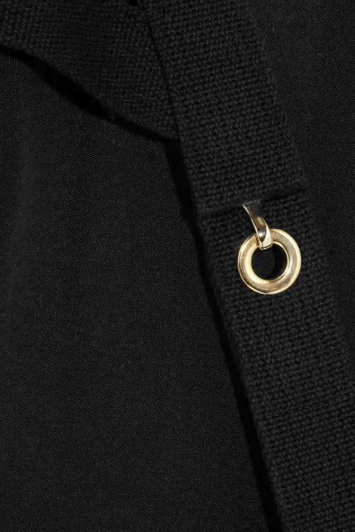 VICTORIA BECKHAM Cutout-back crepe dress