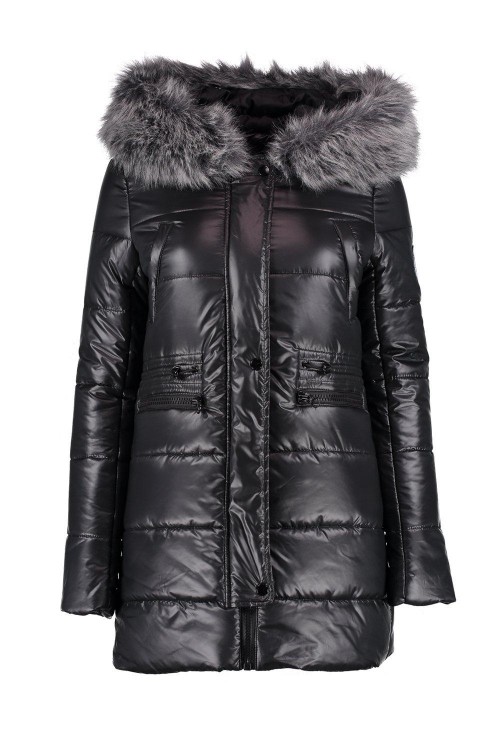 Molly Synch Waist High Shine Padded Coat