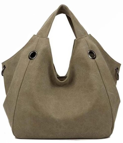 LUXY MOON Canvas Hobo Bag