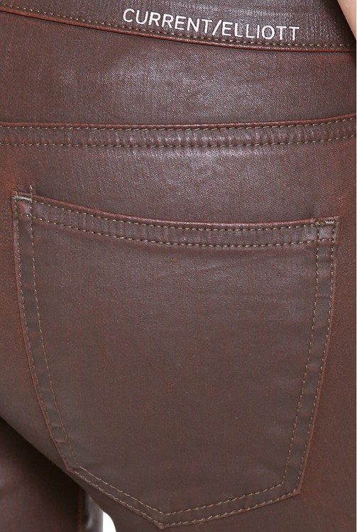 Current/Elliott アンクル スキニー コートジーンズ