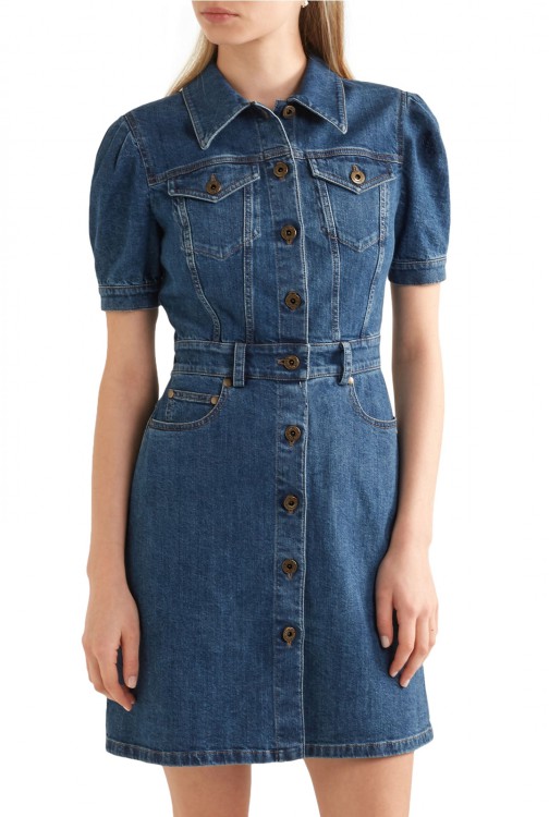 MIU MIU Denim mini dress