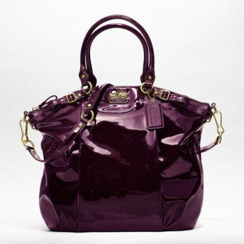 コーチ　マディソン　パテント　サッチェル