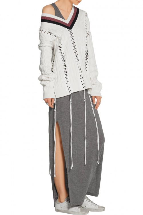 T BY ALEXANDER WANG Jersey maxi dress