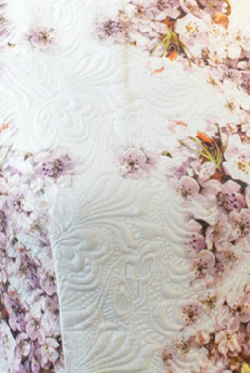 Vintage style sleeveless floral print dress