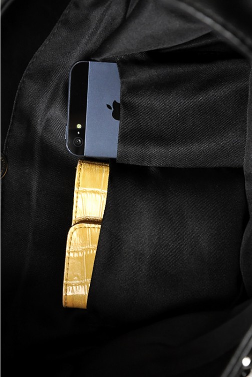 Rivet PU Leather Hobo