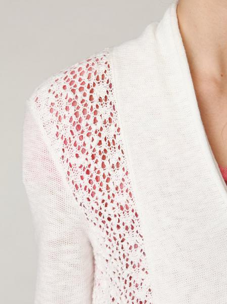 Free People Love Me Do Cardigan in White