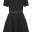 _ELIZABETH AND JAMES Andi sheer-paneled jersey mini dress
