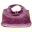 _PAOLO MASI  Plum Purple Hand Woven Calf Leather Handbag