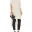 _ RICK OWENS Leather-trimmed silk-organza tunic