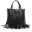 _Fringed PU leather Tote bag
