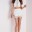 _MISSGUIDED Ladder Front Crop Top White