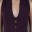 _ALEXANDER WANG Purple V-Neck Pointelle Detail Dress-