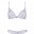 _AGENT PROVOCATEUR Zadi Full Cup Underwired Bra And Thong Blue